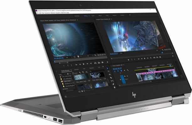 На ноутбуке HP ZBook Studio x360 G5 6TW47EA мигает экран